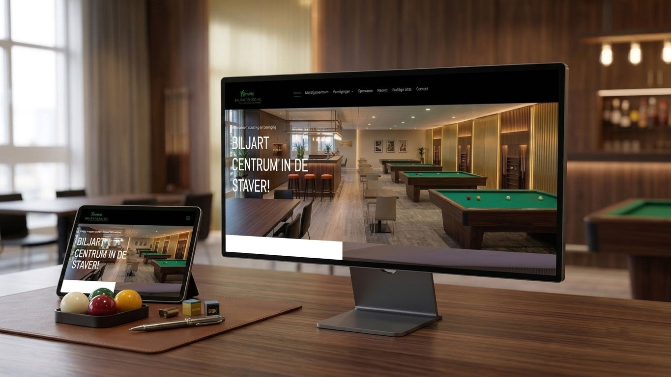 Biljarten GO - Het online visitekaartje en informatiecentrum voor de zeven aangesloten biljartclubs uit Middelharnis, Sommelsdijk en Stad aan 't Haringvliet
