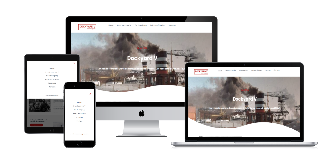 Dockyard V - Eén van de iconische werfsleepboten van de Rotterdamse Droogdok Maatschappij