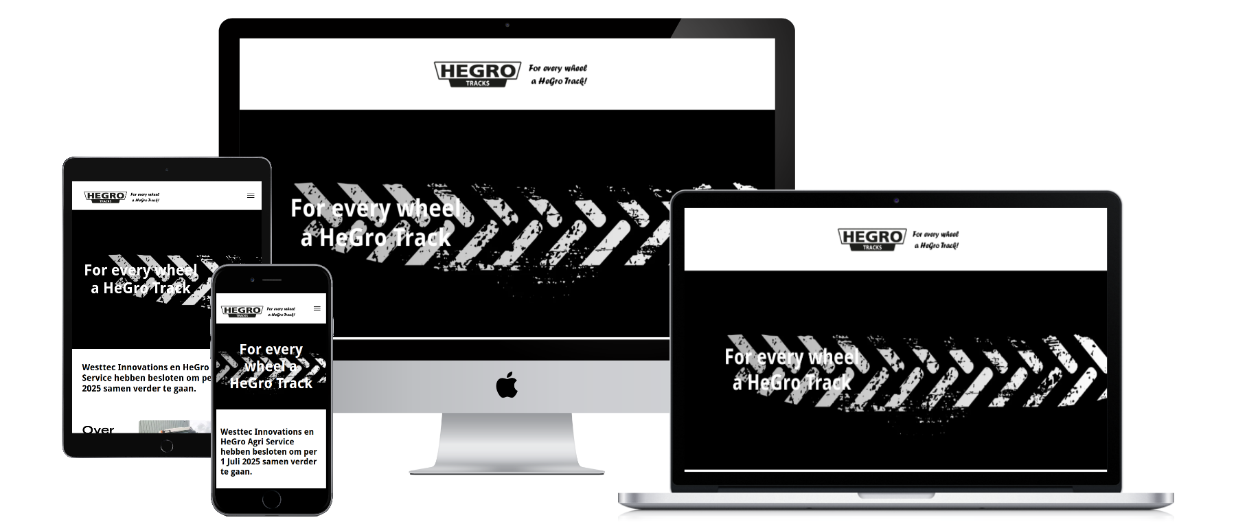 HeGro Tracks B.V. - For every wheel a HeGro Track